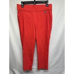 Rafaella Womens Cayenne Pull On Dress Pants Size 10 Comfort Waist Slim Leg